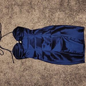 Laura Petites formal blue dress, Size 2